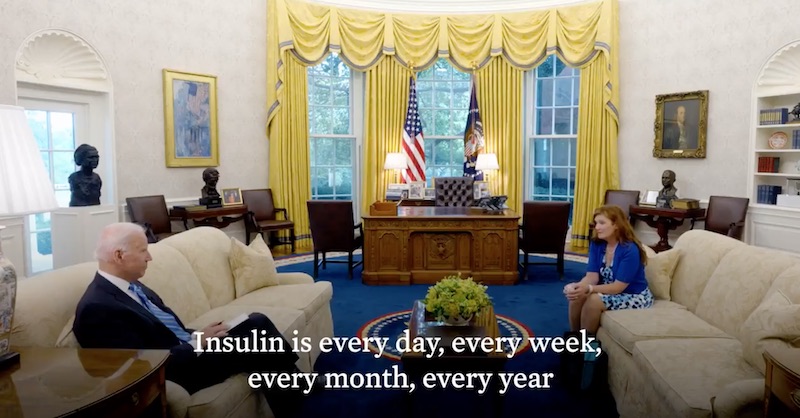 Read more about the article President Joe Biden meets with #insulin4all advocate Gail deVore