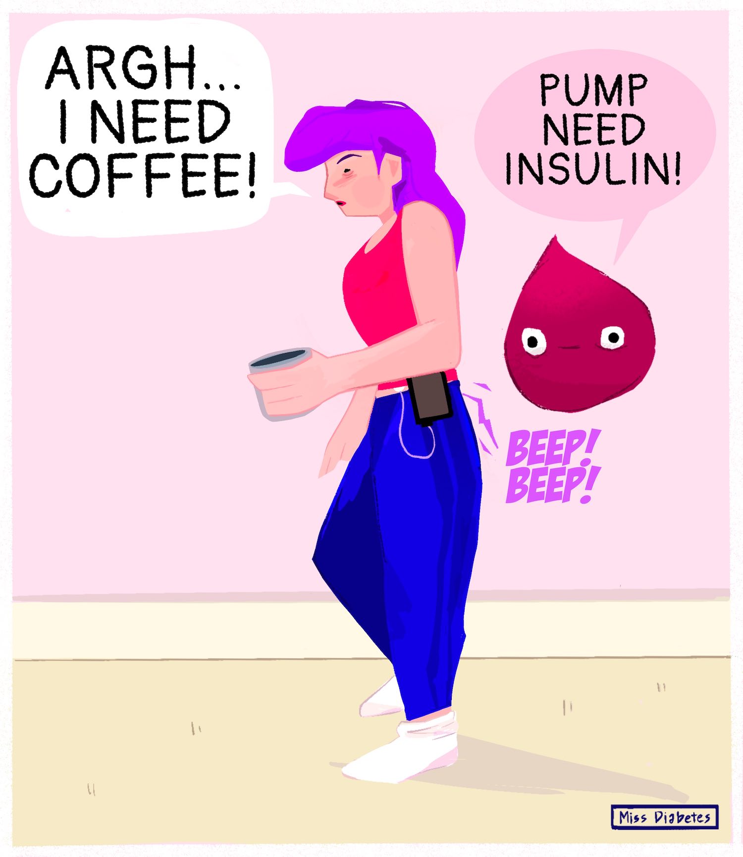 Read more about the article Running on Coffee and Insulin