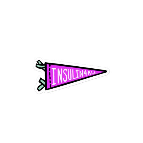 Insulin4all Flag stickers