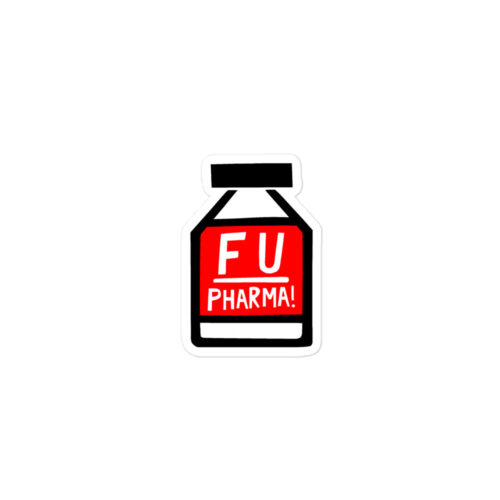 F U Pharma! Vial stickers