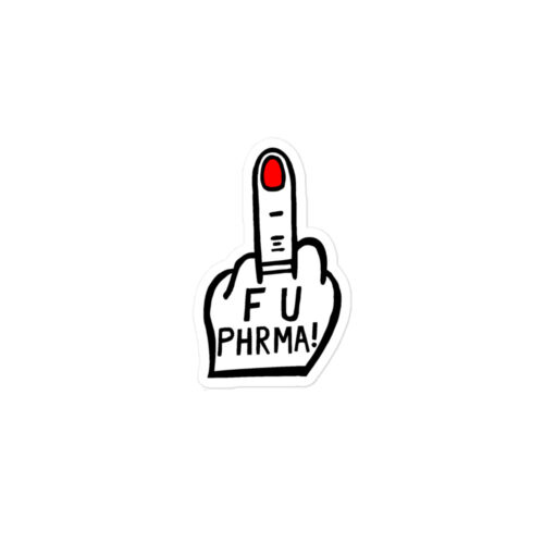 F U Pharma Finger stickers