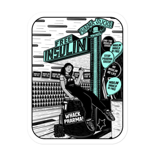 Insulin4all Arcade stickers