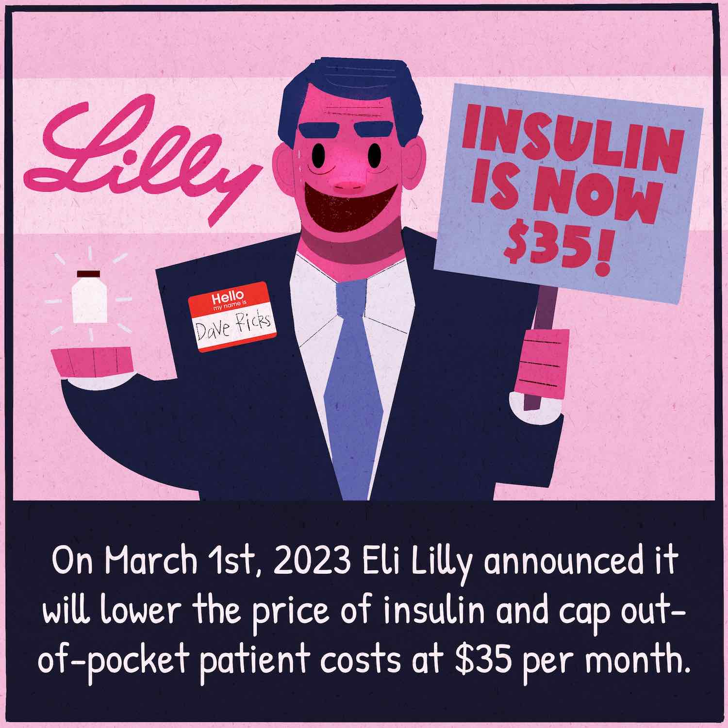 Eli Lilly Cuts the Price of Insulin to $35
